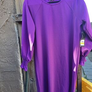 Nine West Vibrant Purple Dress